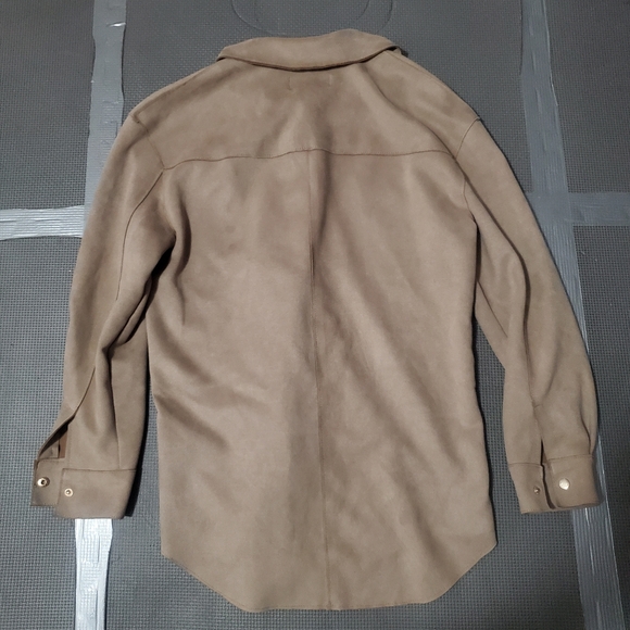 Suede button up - Picture 3 of 3